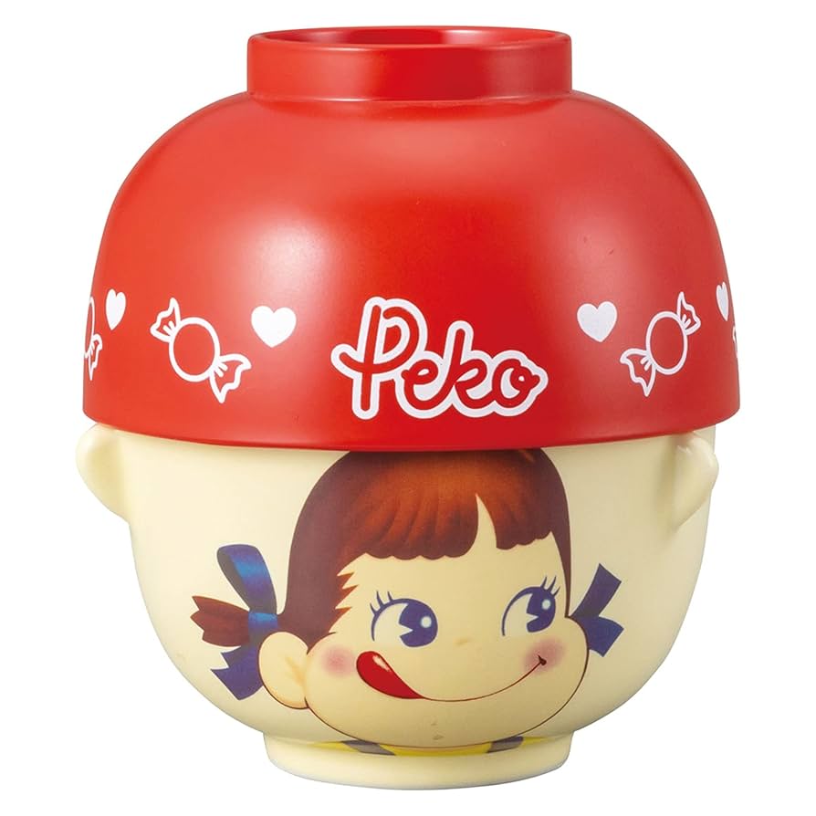 Amazon｜サンアート 不二家 ペコちゃん Peko 汁椀・お茶碗